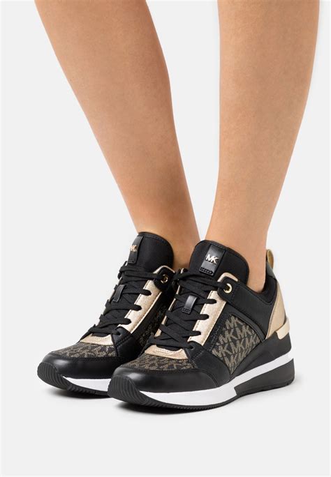 michael kors georgie trainer black